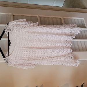 Laura Petites Plus, 2x, white lace